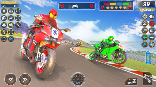 اسکرین شات بازی Moto Bike Racing: Rider Games 6