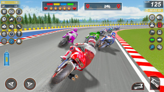 اسکرین شات بازی Moto Bike Racing: Rider Games 7