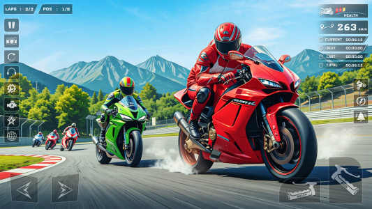 اسکرین شات 6 بازی Moto Bike Racing: Rider Games