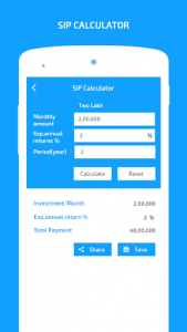 اسکرین شات برنامه GST Calculator- Tax included & excluded calculator 4