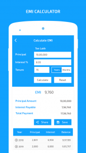 اسکرین شات 2 برنامه GST Calculator- Tax included &