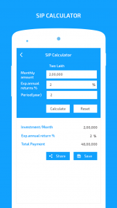 اسکرین شات 4 برنامه GST Calculator- Tax included &