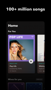 اسکرین شات برنامه TIDAL Music: HiFi, Playlists 3
