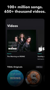اسکرین شات 4 برنامه TIDAL Music: HiFi sound