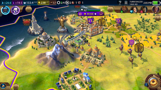 اسکرین شات بازی Civilization VI - Build A City | Strategy 4X Game 1