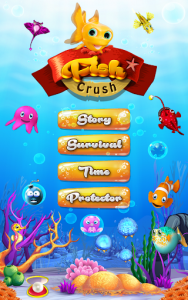 اسکرین شات بازی Fish Crush: smash bad fish 4