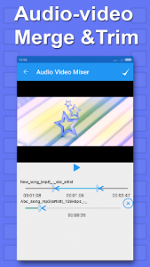 اسکرین شات برنامه Audio Video Mixer Video Cutter video to mp3 app 4