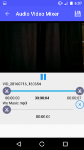 اسکرین شات برنامه Audio Video Mixer Video Cutter video to mp3 app 5
