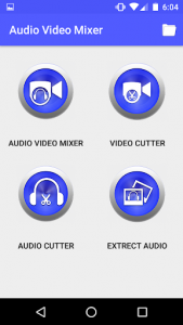 اسکرین شات برنامه Audio Video Mixer Video Cutter video to mp3 app 2