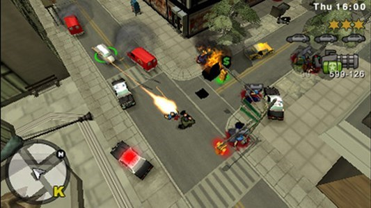 اسکرین شات بازی Grand Theft Auto - Chinatown Wars 1