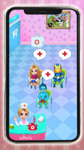اسکرین شات بازی بازی دندان پزشکی قهرمانان 3