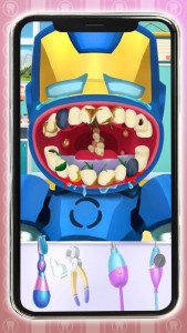 اسکرین شات بازی بازی دندان پزشکی قهرمانان 2