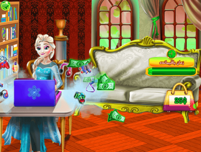 اسکرین شات بازی السا و خرید کادو 2