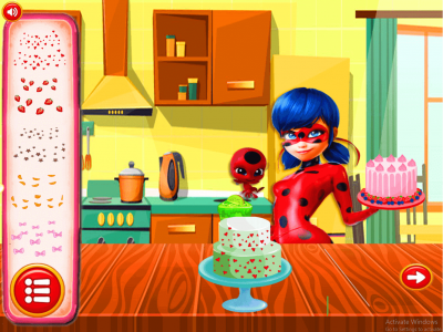 اسکرین شات بازی بازی دخترانه کیک پزی دختر کفشدوزکی 2