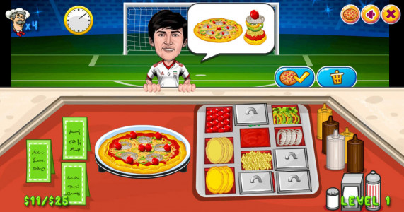 اسکرین شات بازی بازی اشپزی پیتزا جام جهانی 6