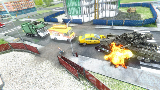 اسکرین شات 1 بازی rope frog ninja hero - strange gangster vegas 