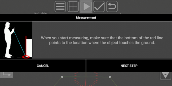 اسکرین شات برنامه 3D Measurement App - Plumb-bob 5