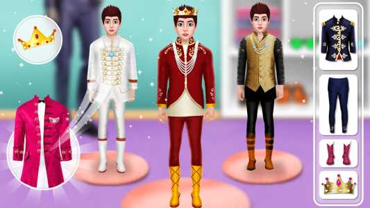 اسکرین شات بازی Princess Wedding Dress up Game 4