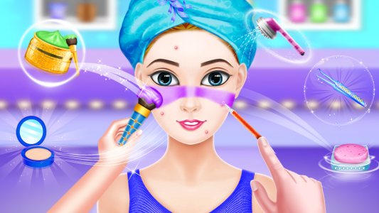 اسکرین شات 4 بازی Prom Night Makeup And Dress up