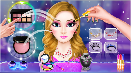 اسکرین شات 2 بازی Prom Night Makeup And Dress up