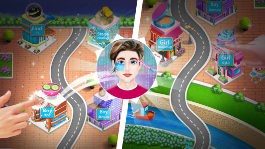 اسکرین شات 8 بازی Prom Night Makeup And Dress up
