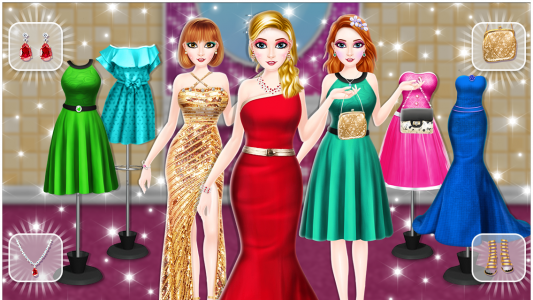 اسکرین شات 1 بازی Prom Night Makeup And Dress up