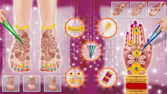 اسکرین شات بازی Indian Wedding Fashion Stylist 8