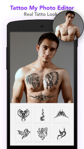 اسکرین شات برنامه Tattoo Photo Editor 4