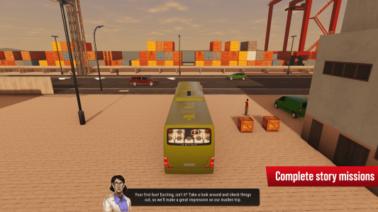 اسکرین شات بازی Bus Simulator City Ride Lite 5