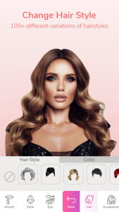 اسکرین شات برنامه Makeup Photo Editor 1