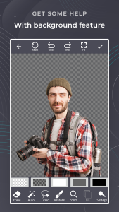 اسکرین شات 6 برنامه Background eraser - Crop Image