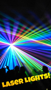 اسکرین شات برنامه Laser Disco Lights 1