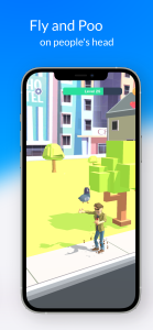 اسکرین شات 3 بازی Pigeon Poo: Funny Bird Game