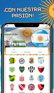 اسکرین شات برنامه Argentine Stickers for WhatsApp WAStickerApps 5