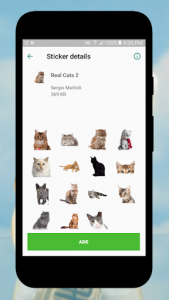 اسکرین شات برنامه 🐈 Cat Stickers For WhatsApp (WAStickerApps) 🐈 3