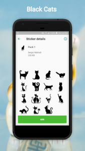 اسکرین شات برنامه 🐈 Cat Stickers For WhatsApp (WAStickerApps) 🐈 6