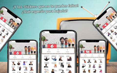 اسکرین شات برنامه 🤣 Argentine Characters for WhatsApp WAStickerApps 8