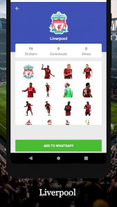 اسکرین شات برنامه Soccer Stickers for WhatsApp 6