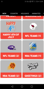 اسکرین شات 3 برنامه USA Stickers for WhatsApp