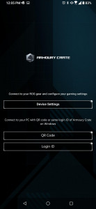 اسکرین شات 1 برنامه ARMOURY CRATE