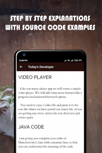 اسکرین شات برنامه Today's Developer-Android app development tutorial 3
