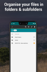 اسکرین شات 8 برنامه E-walk - Hiking offline GPS