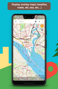 اسکرین شات برنامه E-walk hiking & trekking offline GPS 8