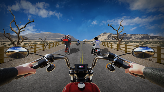 اسکرین شات 4 بازی Highway Bike - Traffic Stunts