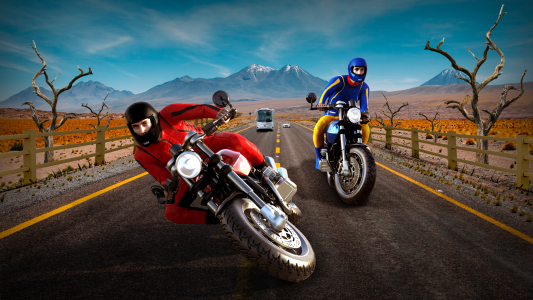 اسکرین شات بازی Highway Stunt Bike Riders : VR 5