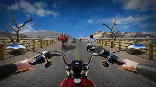 اسکرین شات 4 بازی Highway Bike - Traffic Stunts