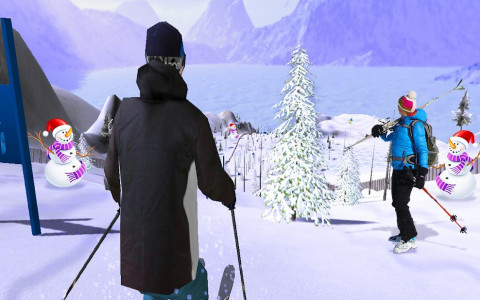 اسکرین شات بازی Ski Adventure: Skiing Games VR 6