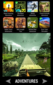 اسکرین شات 2 برنامه VR Games Store - Games & Demos