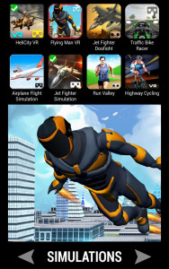 اسکرین شات 6 برنامه VR Games Store - Games & Demos