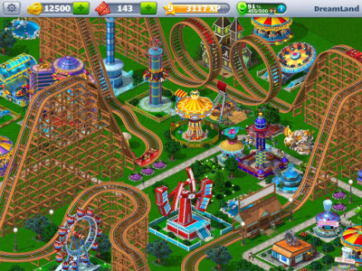اسکرین شات بازی RollerCoaster Tycoon® 4 Mobile 8